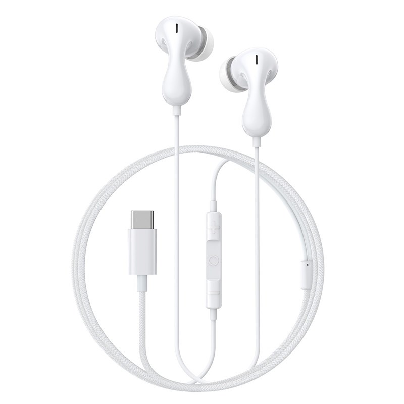 Baseus Encok CZ20 Headset Wired In-ear Calls/Music USB Type-C White