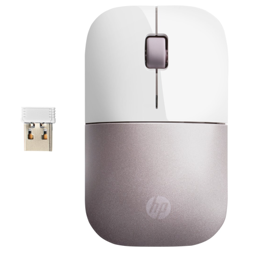 HP Wireless Mouse Z3700 - White/Pink HP Wireless Mouse Z3700 - White/Pink