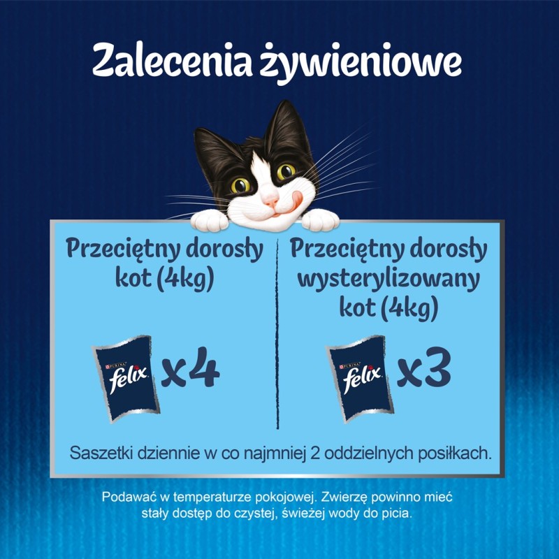Felix Fantastic rabbit, lamb - wet food for cats 340 g (4x 85 g) Felix Fantastic rabbit, lamb - wet food for cats 340 g (4x 85 g)