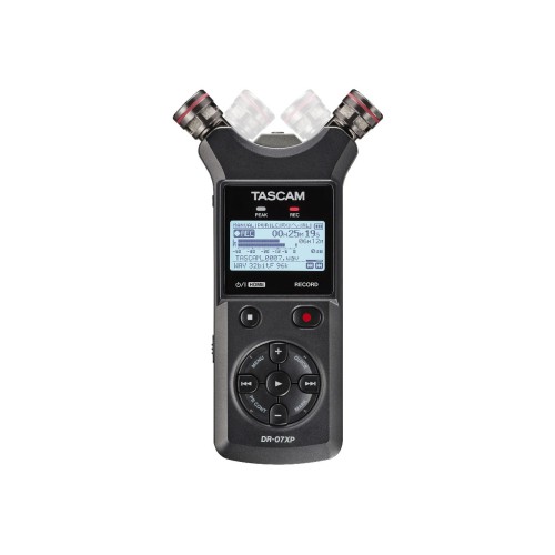 Tascam DR-07XP - Przenośny rejestrator cyfrowy z interfejsem USB Tascam DR-07XP - Przenośny rejestrator cyfrowy z interfejsem USB