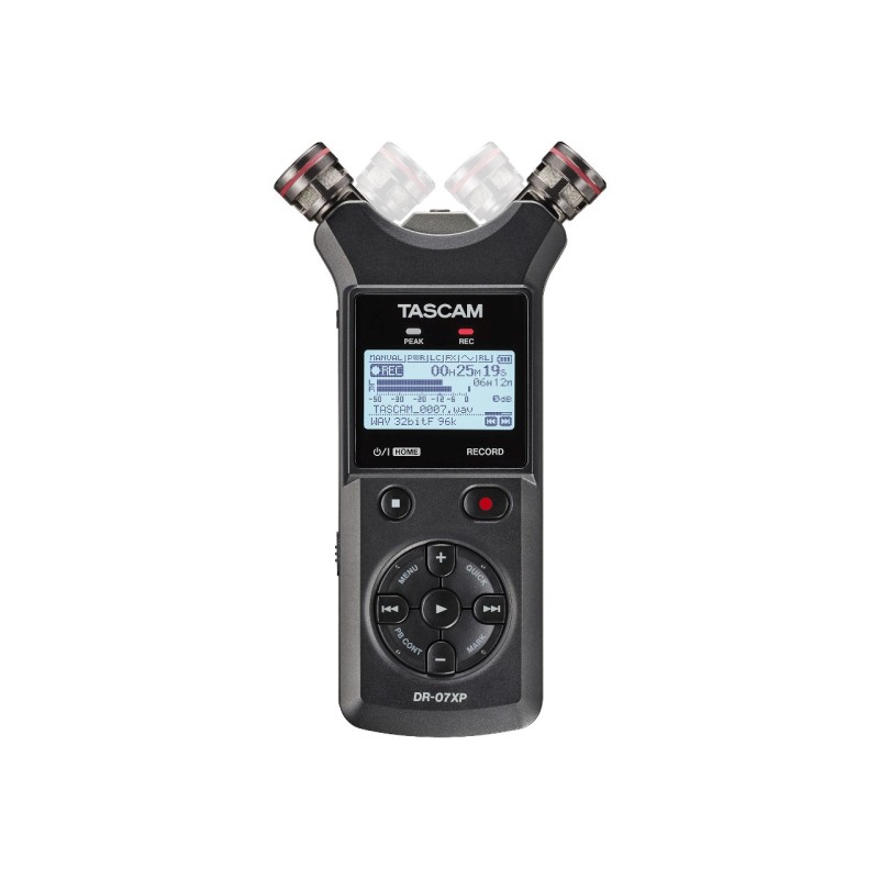 Tascam DR-07XP - Przenośny rejestrator cyfrowy z interfejsem USB Tascam DR-07XP - Przenośny rejestrator cyfrowy z interfejsem USB