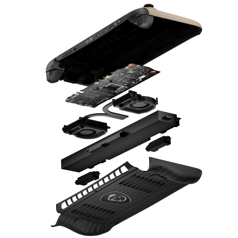 MSI Claw 8 AI+ A2VM-037PL portable game console 20.3 cm (8