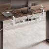 Maclean under-desk cable organizer, max. load 5kg, max. 728mm, white, MC-103 W Maclean under-desk cable organizer, max. load 5kg, max. 728mm, white, MC-103 W