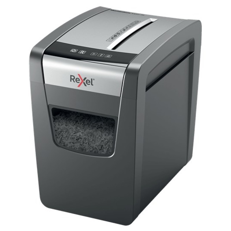 Rexel Momentum X410-SL paper shredder Cross shredding Black, Grey Rexel Momentum X410-SL paper shredder Cross shredding Black, Grey