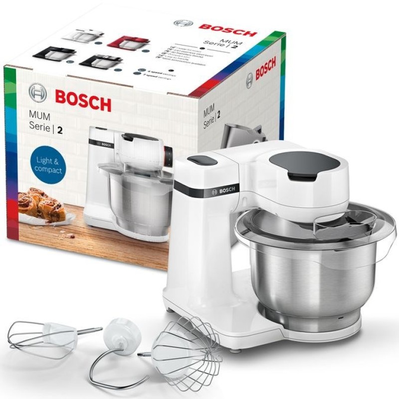 Bosch Serie 2 MUM food processor 700 W 3.8 L White