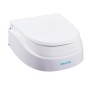Dietz SmartFix adjustable toilet seat without armrests
