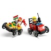 LEGO CITY 60458 Pizza vs. Fire Truck