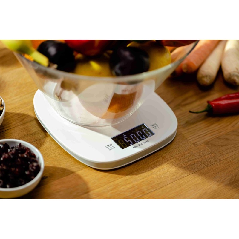 Zelmer ZKS1451 Electronic kitchen scale White Zelmer ZKS1451 Electronic kitchen scale White