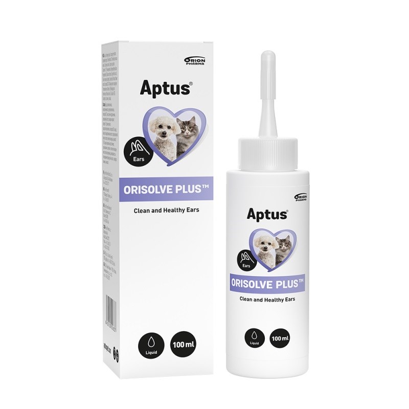APTUS Orisolve Plus - ear cleaning solution for dogs and cats – 100 ml