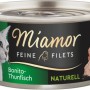 MIAMOR Feine Filets Naturell Bonito tuna - wet cat food - 80g