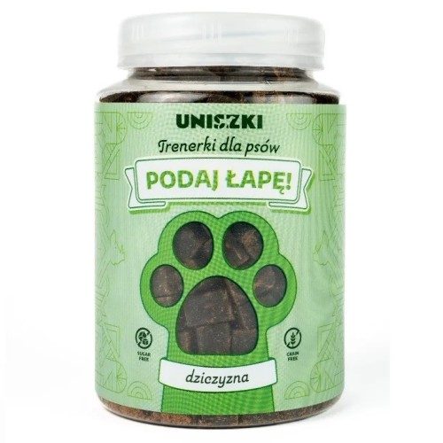 UNISZKI Podaj łapę Treats Game - dog treat - 150g UNISZKI Podaj łapę Treats Game - dog treat - 150g