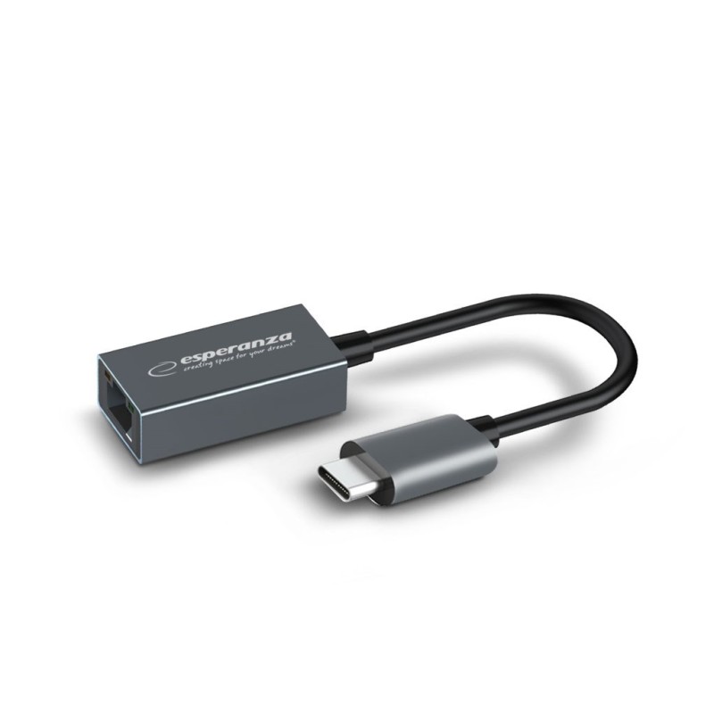Esperanza ENA102 ETHERNET 1000 MBPS ADAPTER USB C-RJ45 Esperanza ENA102 ETHERNET 1000 MBPS ADAPTER USB C-RJ45