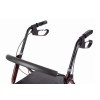 Four-wheel walker with seat function Four-wheel walker with seat function