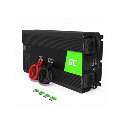 Green Cell INV21 power adapter/inverter Auto 6000 W Black Green Cell INV21 power adapter/inverter Auto 6000 W Black