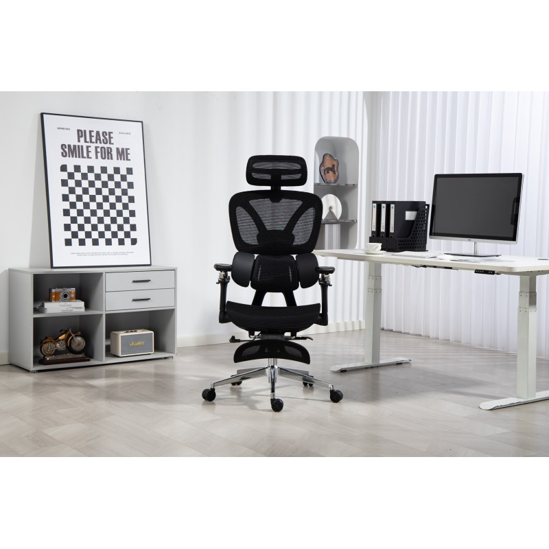 Activejet ergonomic office chair YK848 black Activejet ergonomic office chair YK848 black