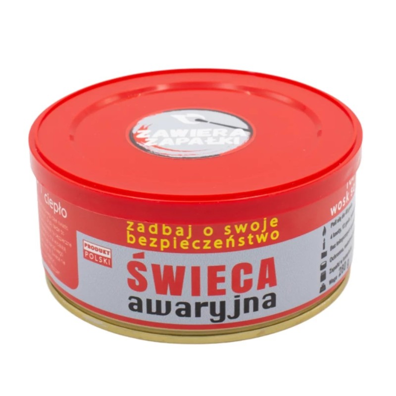 Świeca awaryjna przetrwania HASKE Pro 280g, 48h