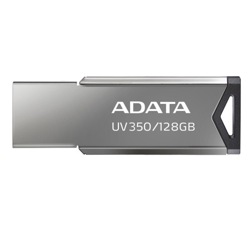 ADATA UV350 USB flash drive 128 GB USB Type-A 3.2 Gen 1 (3.1 Gen 1) Silver ADATA UV350 USB flash drive 128 GB USB Type-A 3.2 Gen 1 (3.1 Gen 1) Silver