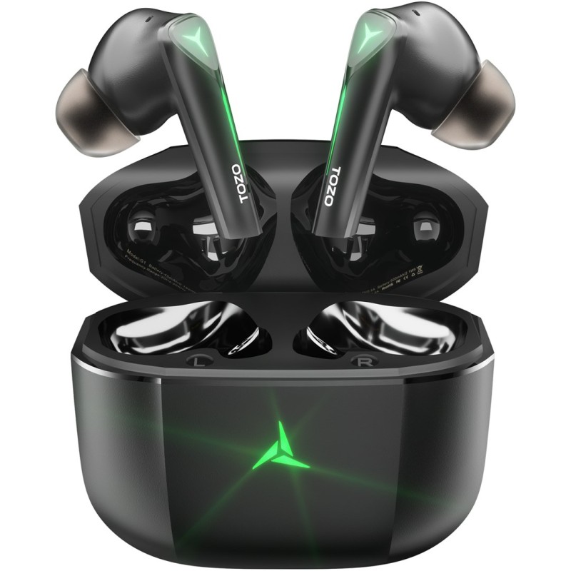 TOZO Gaming Pods True Wireless Stereo (TWS) In-Ear USB Type-C Bluetooth Gaming Headset Black TOZO Gaming Pods True Wireless Stereo (TWS) In-Ear USB Type-C Bluetooth Gaming Headset Black