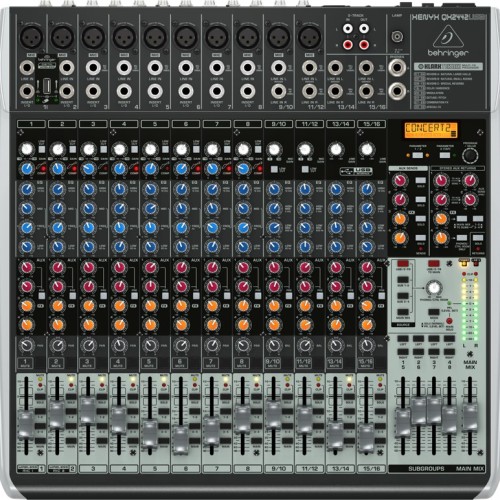 Behringer QX2442USB audio mixer 24 channels Behringer QX2442USB audio mixer 24 channels