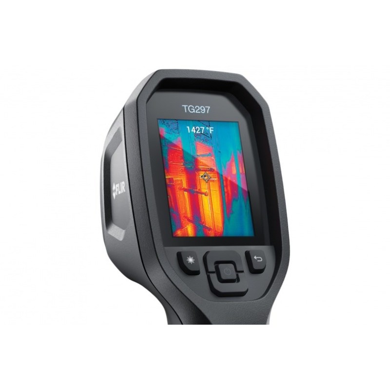 FLIR TG297 Termocamera -25 fino a 1030°C 160 x 120 Pixel 8.7 Hz MSX Black 160 x 120 pixels Built-in display LCD FLIR TG297 Termocamera -25 fino a 1030°C 160 x 120 Pixel 8.7 Hz MSX Black 160 x 120 pixels Built-in display LCD