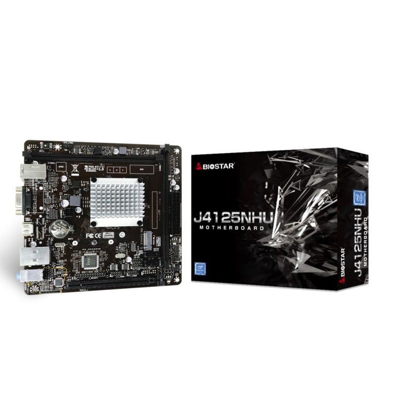 Biostar J4125NHU motherboard mini ITX Biostar J4125NHU motherboard mini ITX