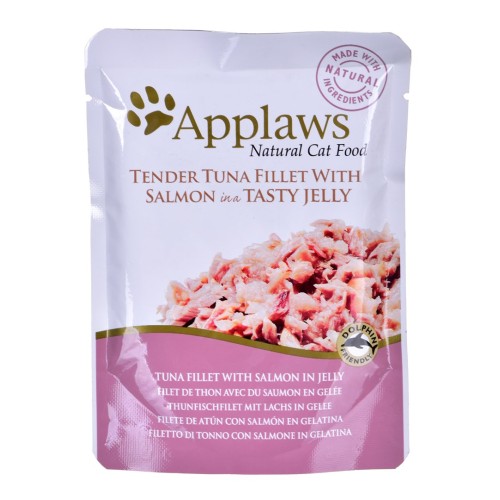 Applaws Cat Tuna and Salmon in jelly 70g