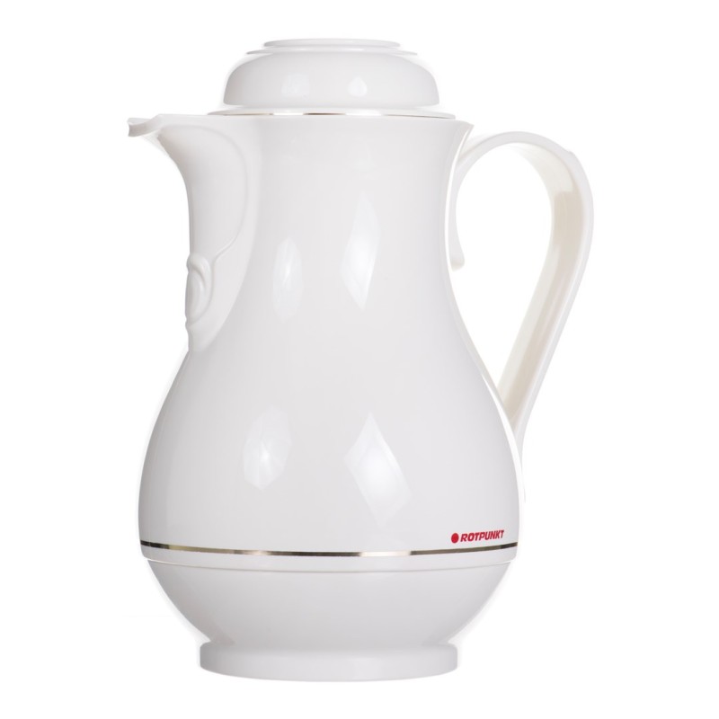 ROTPUNKT 330 IVORY Jug Thermos 1 l Glass insert Ecru ROTPUNKT 330 IVORY Jug Thermos 1 l Glass insert Ecru