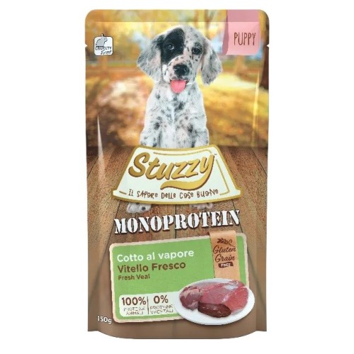 STUZZY Monoprotein Puppy Veal - wet dog food - 150 g STUZZY Monoprotein Puppy Veal - wet dog food - 150 g