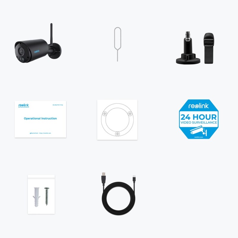 Kamera Reolink Argus B320 czarna Kamera Reolink Argus B320 czarna