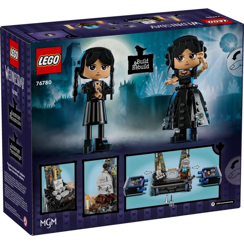 LEGO WEDNESDAY 76780 Wednesday Addams Figure LEGO WEDNESDAY 76780 Wednesday Addams Figure