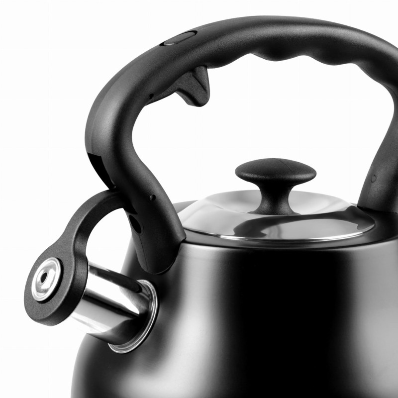 PROMIS Kettle 3.0 L, ANDREA, matt black, black handle PROMIS Kettle 3.0 L, ANDREA, matt black, black handle