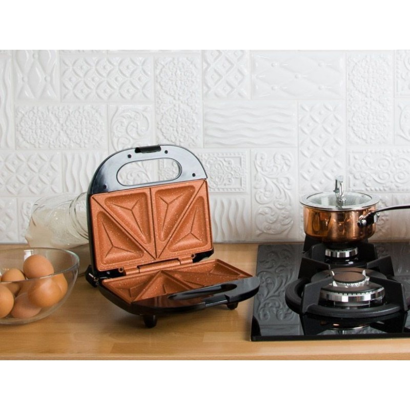 ELDOM ST11 sandwich maker 750 W Black,Silver ELDOM ST11 sandwich maker 750 W Black,Silver