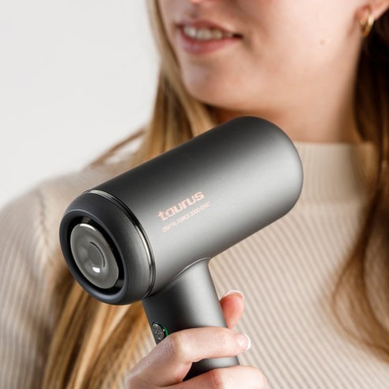 Taurus DIGITAL FORCE 2000 IONIC hair dryer 1800 W Black Taurus DIGITAL FORCE 2000 IONIC hair dryer 1800 W Black