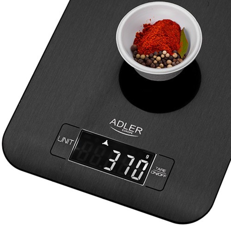 Kitchen scale ADLER AD 3183b Black Kitchen scale ADLER AD 3183b Black