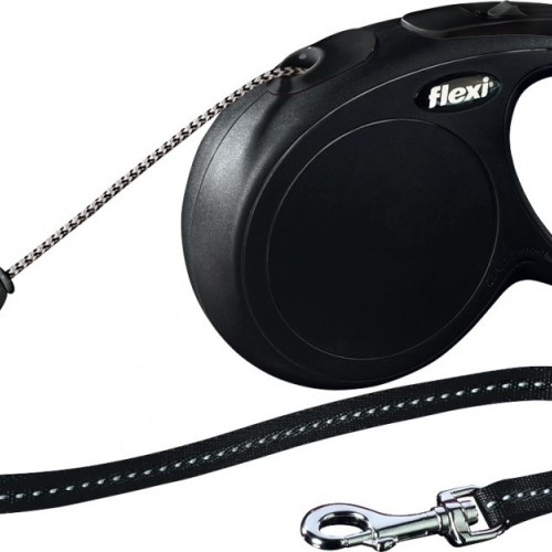 Flexi New CLASSIC 8 m Black Dog Retractable lead