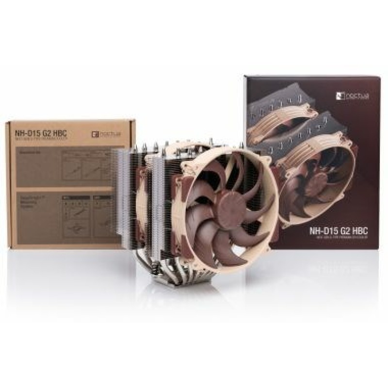 Noctua NH-D15 G2 HBC computer cooling system Processor Air cooler 14 cm Noctua NH-D15 G2 HBC computer cooling system Processor Air cooler 14 cm