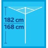 Clothes Drying Rack Vileda Sun-Rise Clothes Drying Rack Vileda Sun-Rise