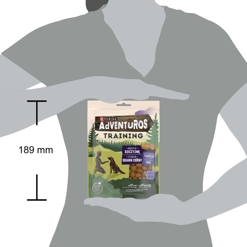 PURINA Adventuros Training venison dog treat - 115g PURINA Adventuros Training venison dog treat - 115g
