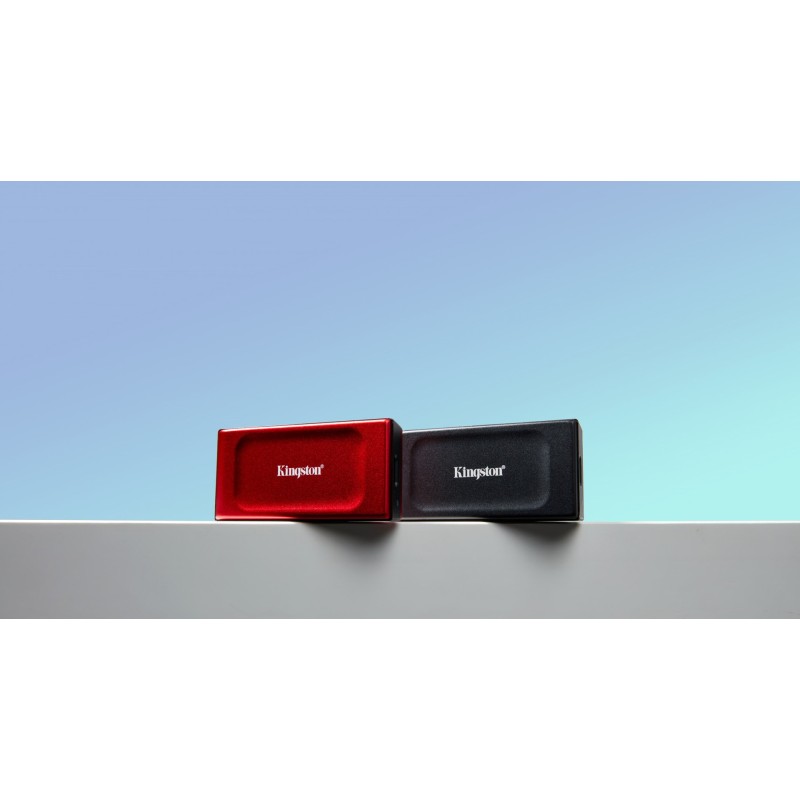 Kingston Technology 1TB XS1000 Red External USB 3.2 Gen 2 Portable Solid State Drive Kingston Technology 1TB XS1000 Red External USB 3.2 Gen 2 Portable Solid State Drive