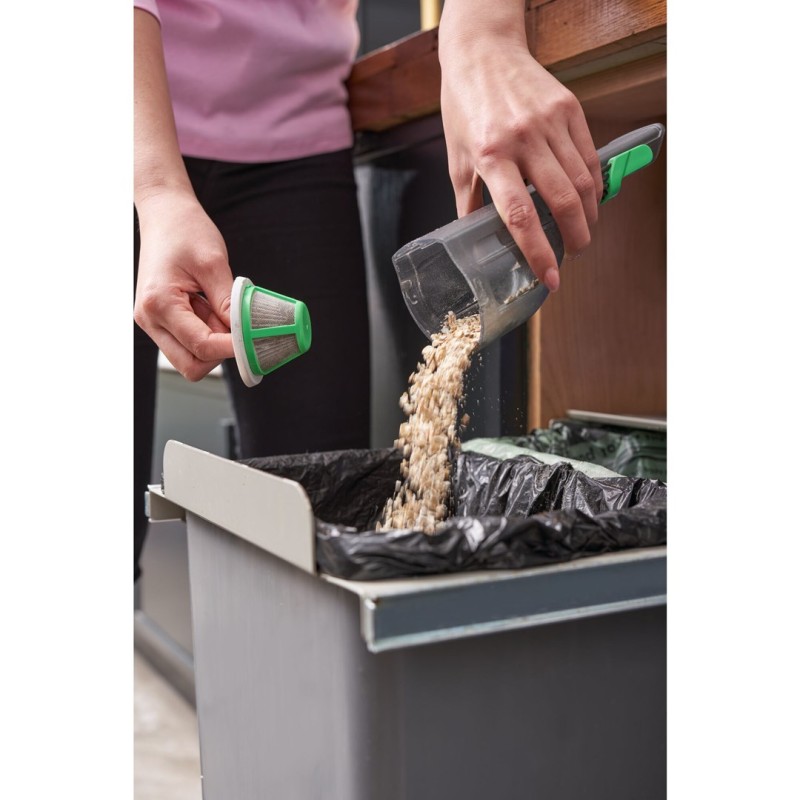 Black & Decker REVHV8C-QW handheld vacuum Black, White Bagless Black & Decker REVHV8C-QW handheld vacuum Black, White Bagless