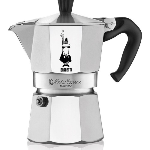 Bialetti Moka Express Moka pot 0.2 L Aluminium, Black Bialetti Moka Express Moka pot 0.2 L Aluminium, Black