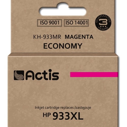 Actis KH-933MR ink (replacement for HP 933XL CN055AE; Standard; 13 ml; magenta) Actis KH-933MR ink (replacement for HP 933XL CN055AE; Standard; 13 ml; magenta)