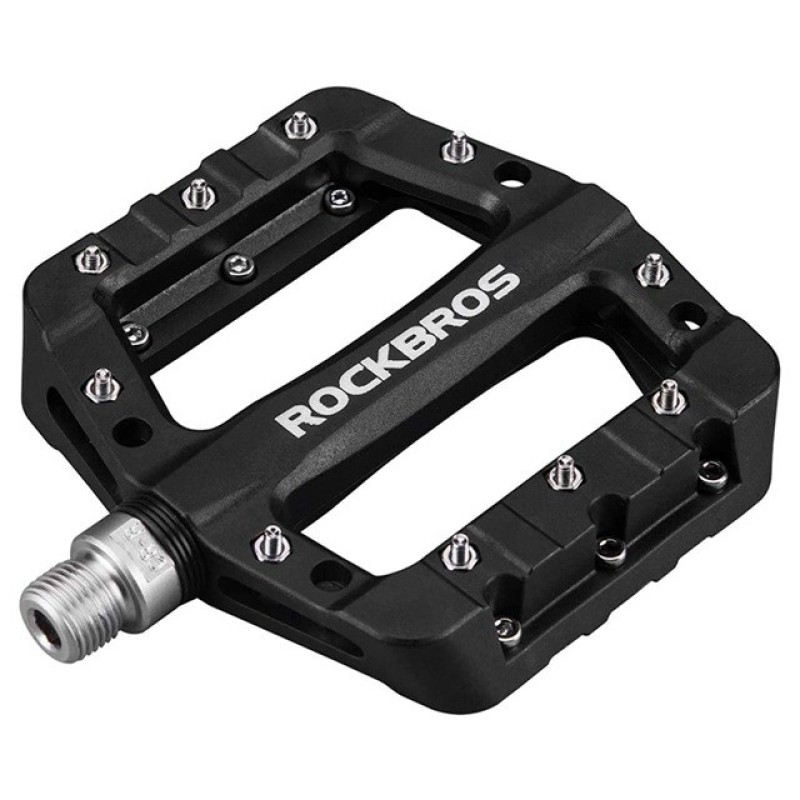 Rockbros 2017-12CBK Nylon cycle pedal set - Black Rockbros 2017-12CBK Nylon cycle pedal set - Black