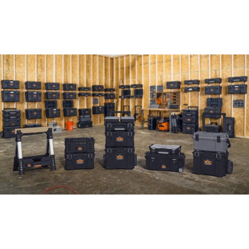 SET OF 3 TOOLBOXES ROC PRO GEAR 2,0 KETER