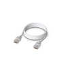 Ubiquiti UACC-Cable-Patch-EL-1M-W networking cable Translucent, White Cat6 Ubiquiti UACC-Cable-Patch-EL-1M-W networking cable Translucent, White Cat6