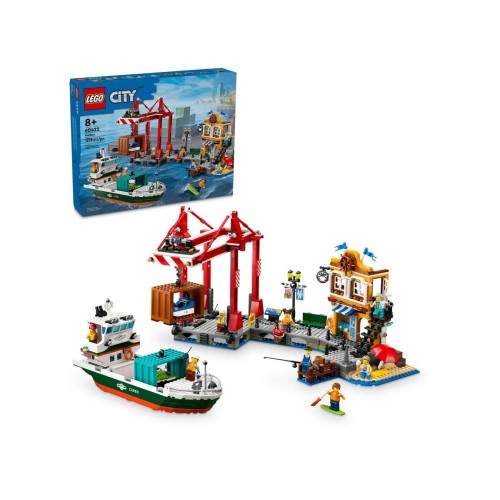 LEGO CITY 60422 Seaside Harbour with Cargo Ship LEGO CITY 60422 Seaside Harbour with Cargo Ship