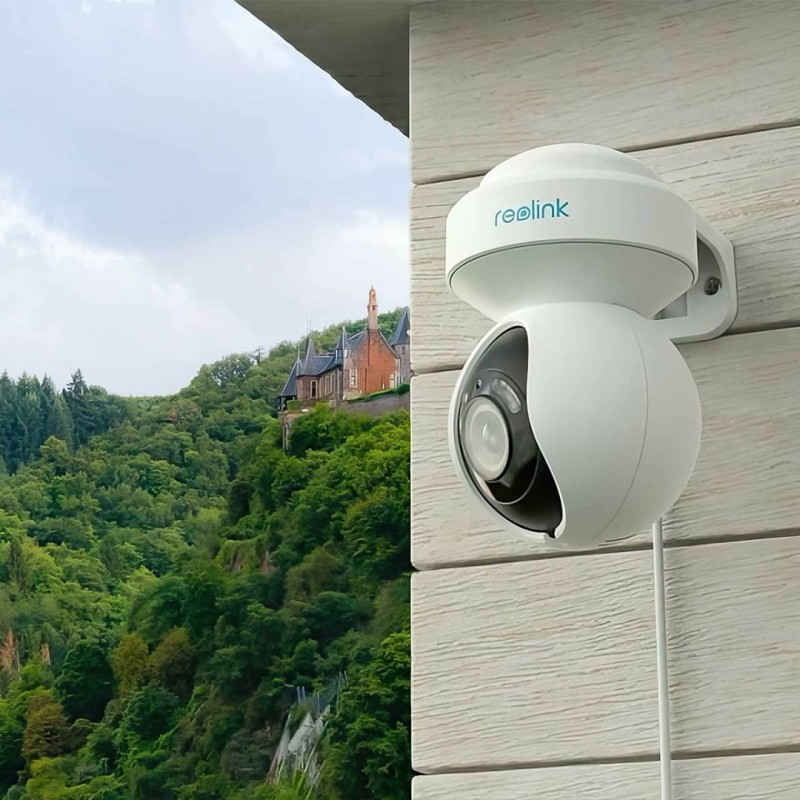 Reolink E Series E540 - 5MP Outdoor Wi-Fi Camera, Person/Vehicle/Animal Detection, Pan & Tilt, 3X Optical Zoom Reolink E Series E540 - 5MP Outdoor Wi-Fi Camera, Person/Vehicle/Animal Detection, Pan & Tilt, 3X Optical Zoom