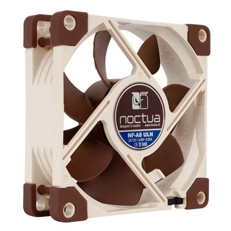 Noctua NF-A8 ULN computer cooling system Computer case Fan 8 cm Beige, Brown Noctua NF-A8 ULN computer cooling system Computer case Fan 8 cm Beige, Brown