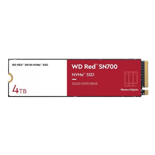 Western Digital WD Red SN700 4 TB M.2 PCI Express 3.0 NVMe Western Digital WD Red SN700 4 TB M.2 PCI Express 3.0 NVMe