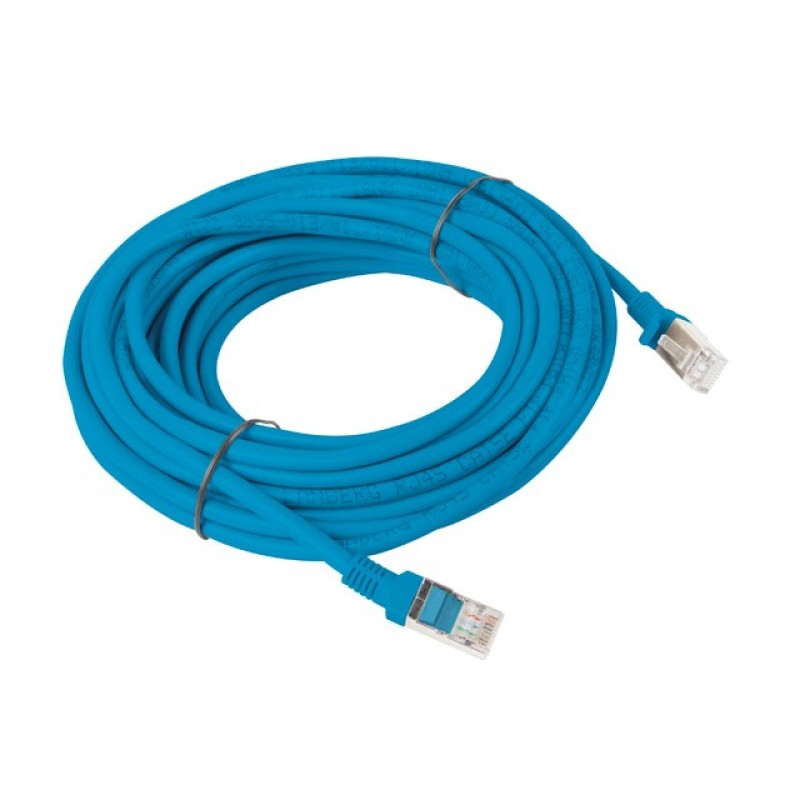 Lanberg Patchcord UTP Cat.5e 10m Blue PCU5-10CC-1000-B Lanberg Patchcord UTP Cat.5e 10m Blue PCU5-10CC-1000-B